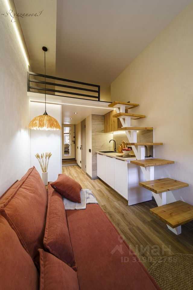 1-комнатная квартира, 21 м² — фотография 2