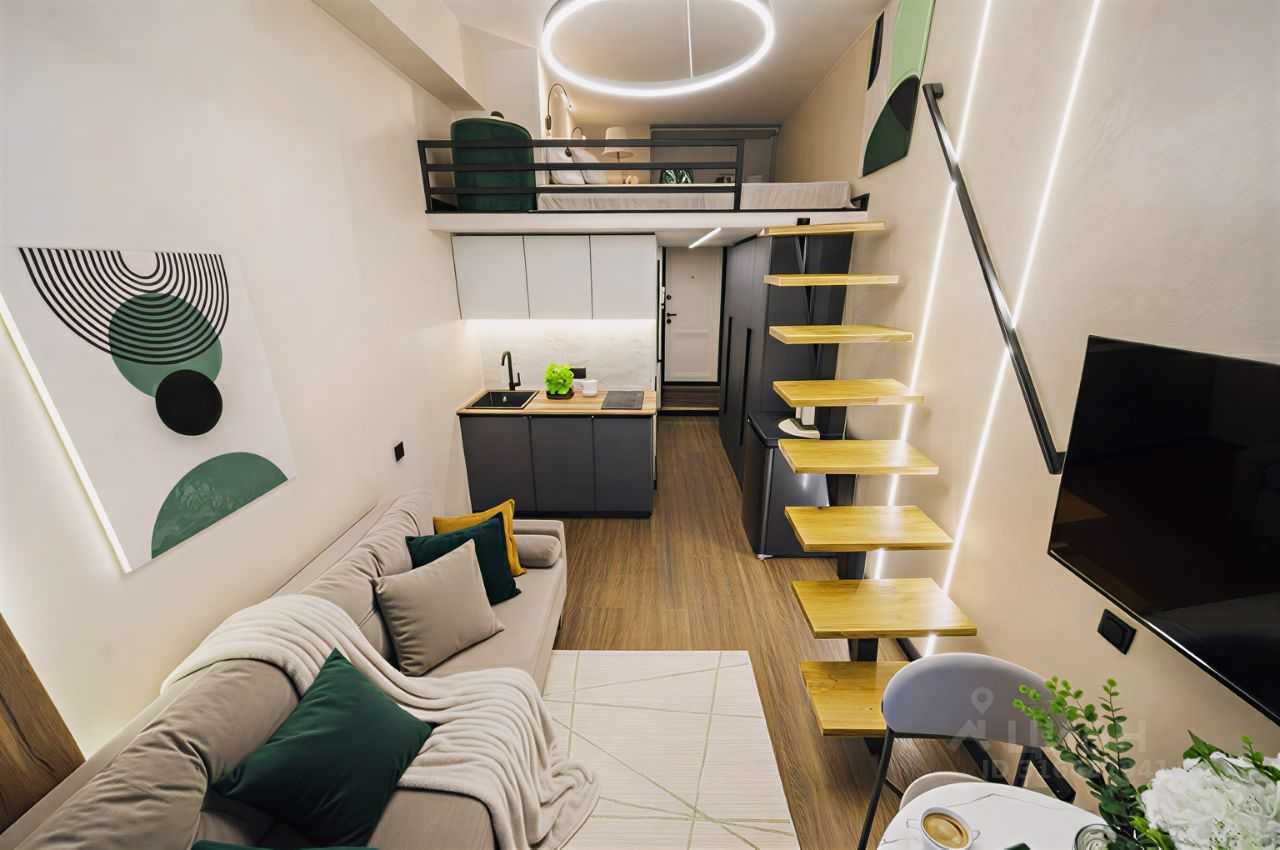 1-комнатная квартира, 21,3 м²