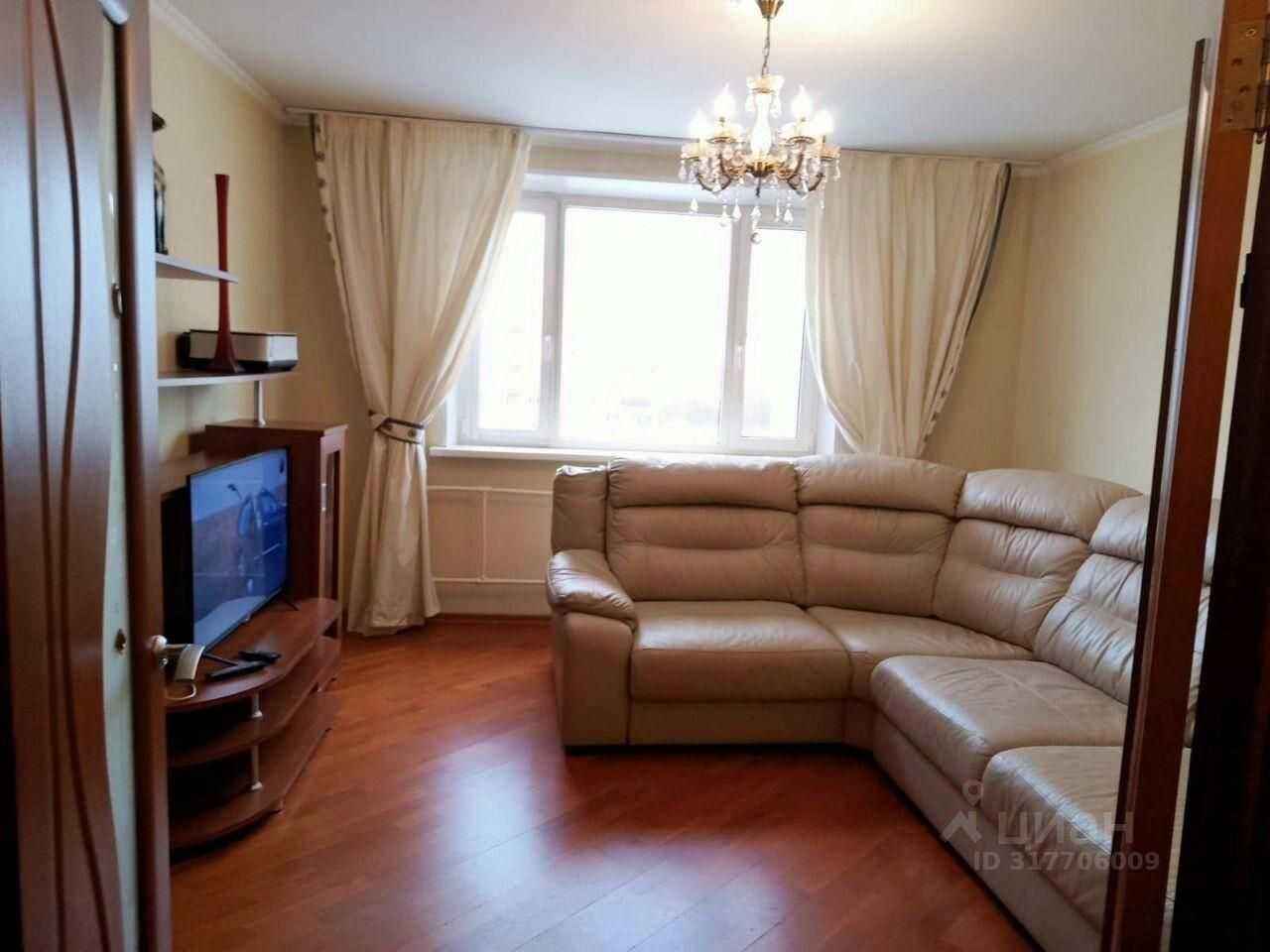 2-комнатная квартира, 55 м²