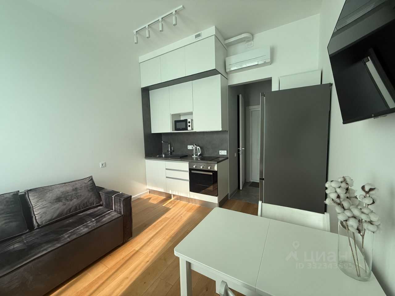 1-комнатная квартира, 20 м²