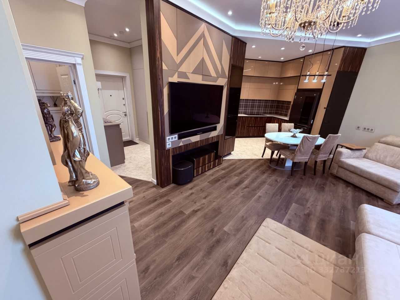 3-комнатная квартира, 85 м² — фотография 3