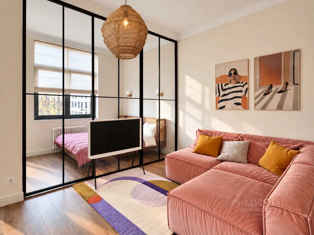 1-комнатная квартира, 45 м²