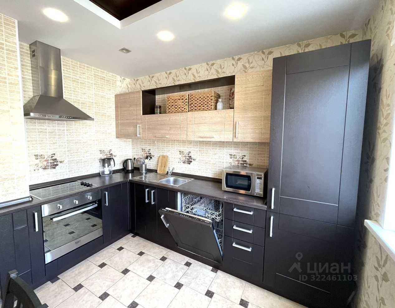 3-комнатная квартира, 75 м²