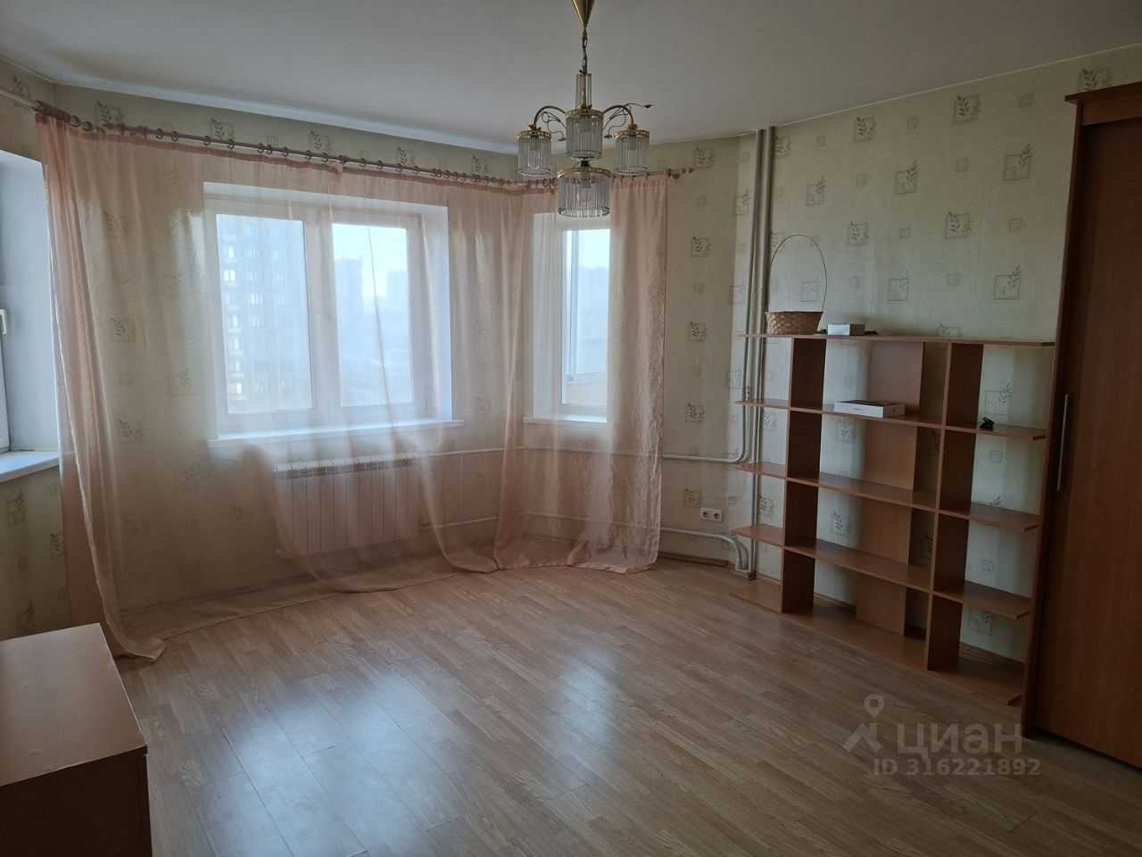 1-комнатная квартира, 51,7 м²