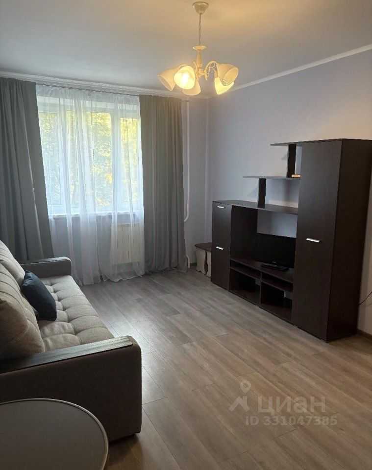 1-комнатная квартира, 38 м²