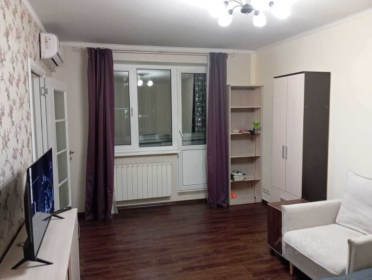 1-комнатная квартира, 38 м²