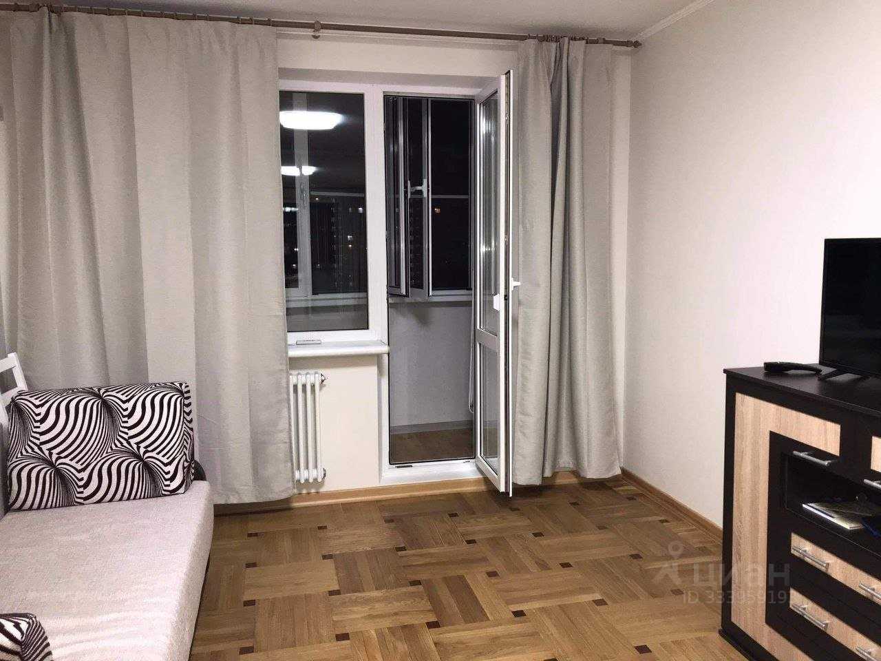 1-комнатная квартира, 38 м² — фотография 2