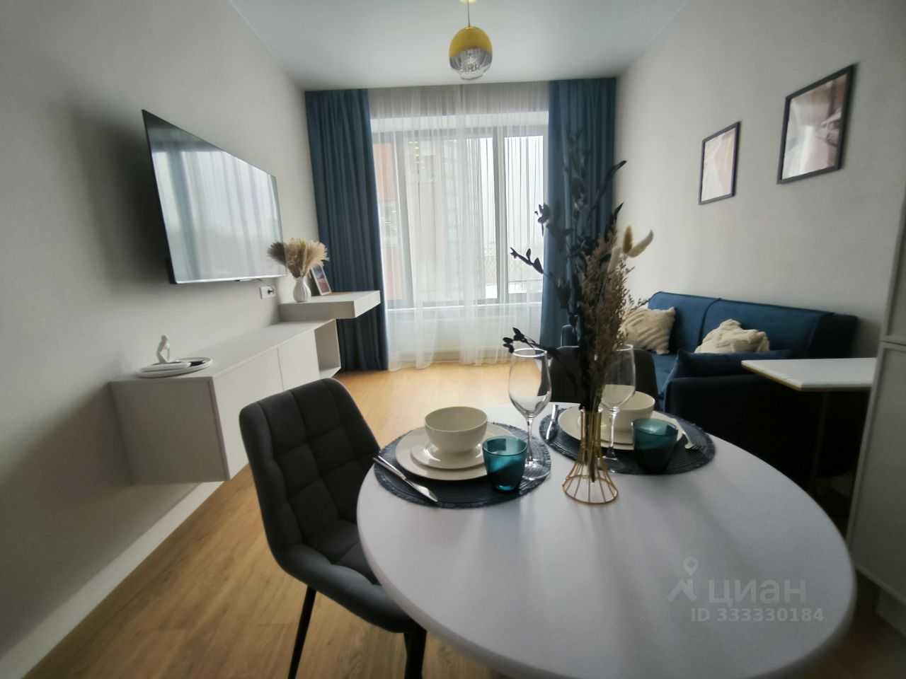 1-комнатная квартира, 37 м²