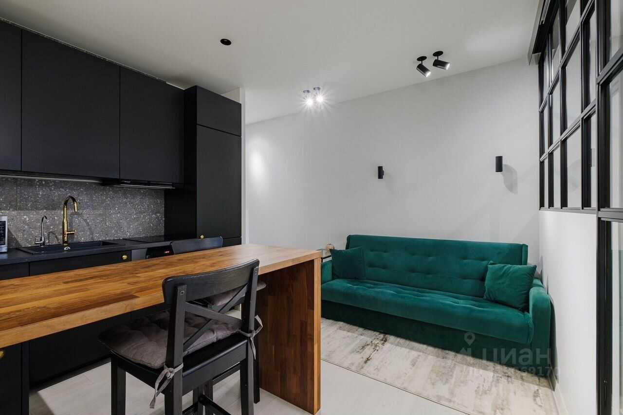 1-комнатная квартира, 35 м² — фотография 2