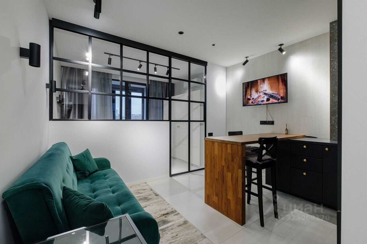 1-комнатная квартира, 35 м²