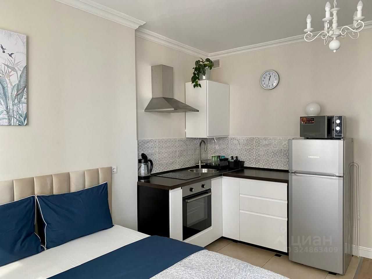 1-комнатная квартира, 27 м² — фотография 2