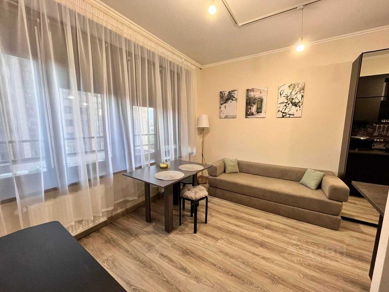 1-комнатная квартира, 27,2 м²
