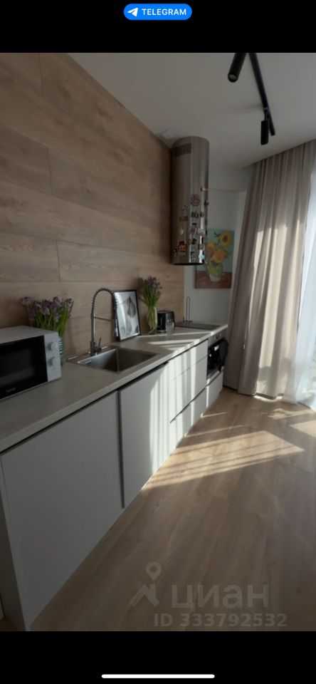 1-комнатная квартира, 38 м²