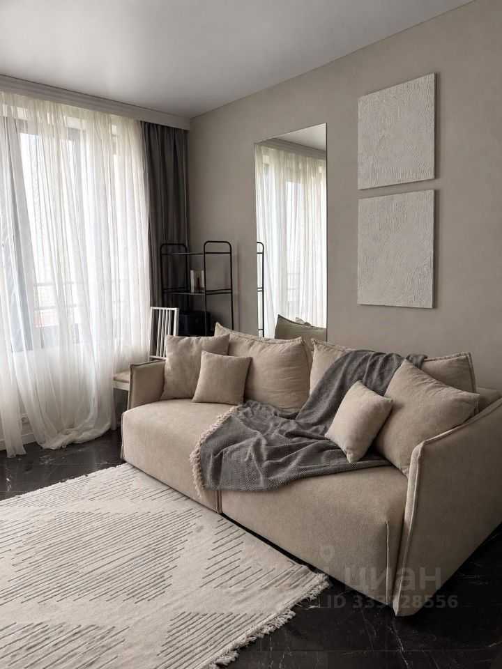 1-комнатная квартира, 39 м²