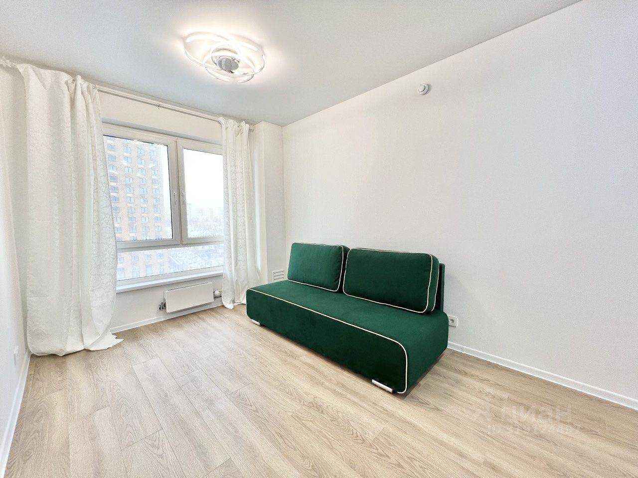 1-комнатная квартира, 35 м²