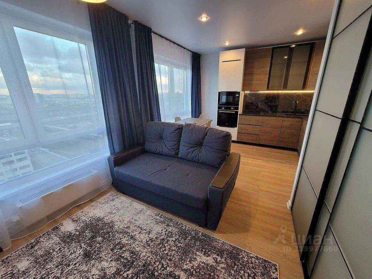 1-комнатная квартира, 35 м² — фотография 3
