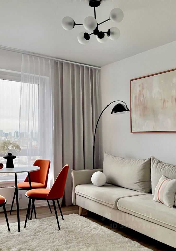 3-комнатная квартира, 46,2 м²
