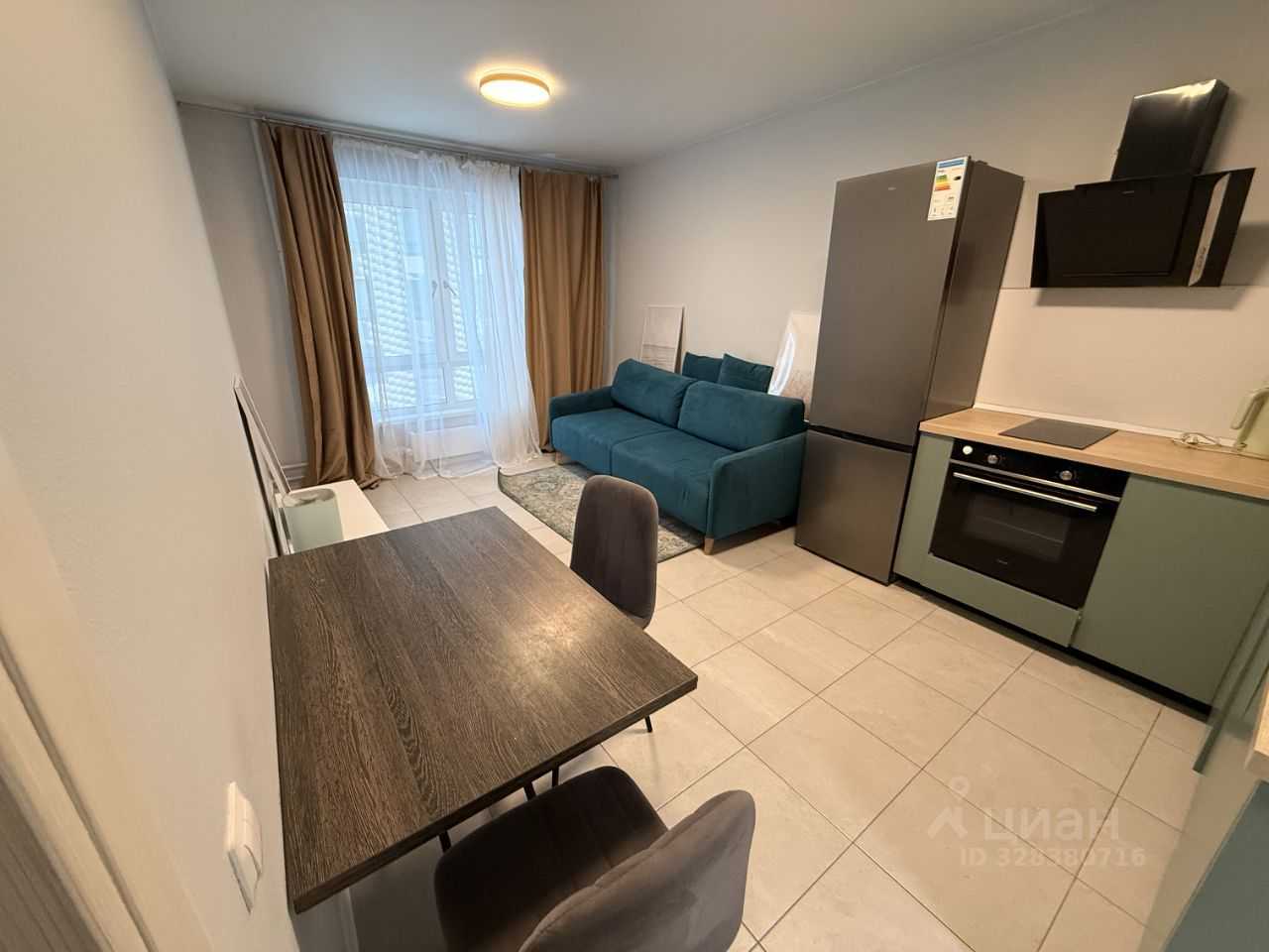2-комнатная квартира, 56 м²
