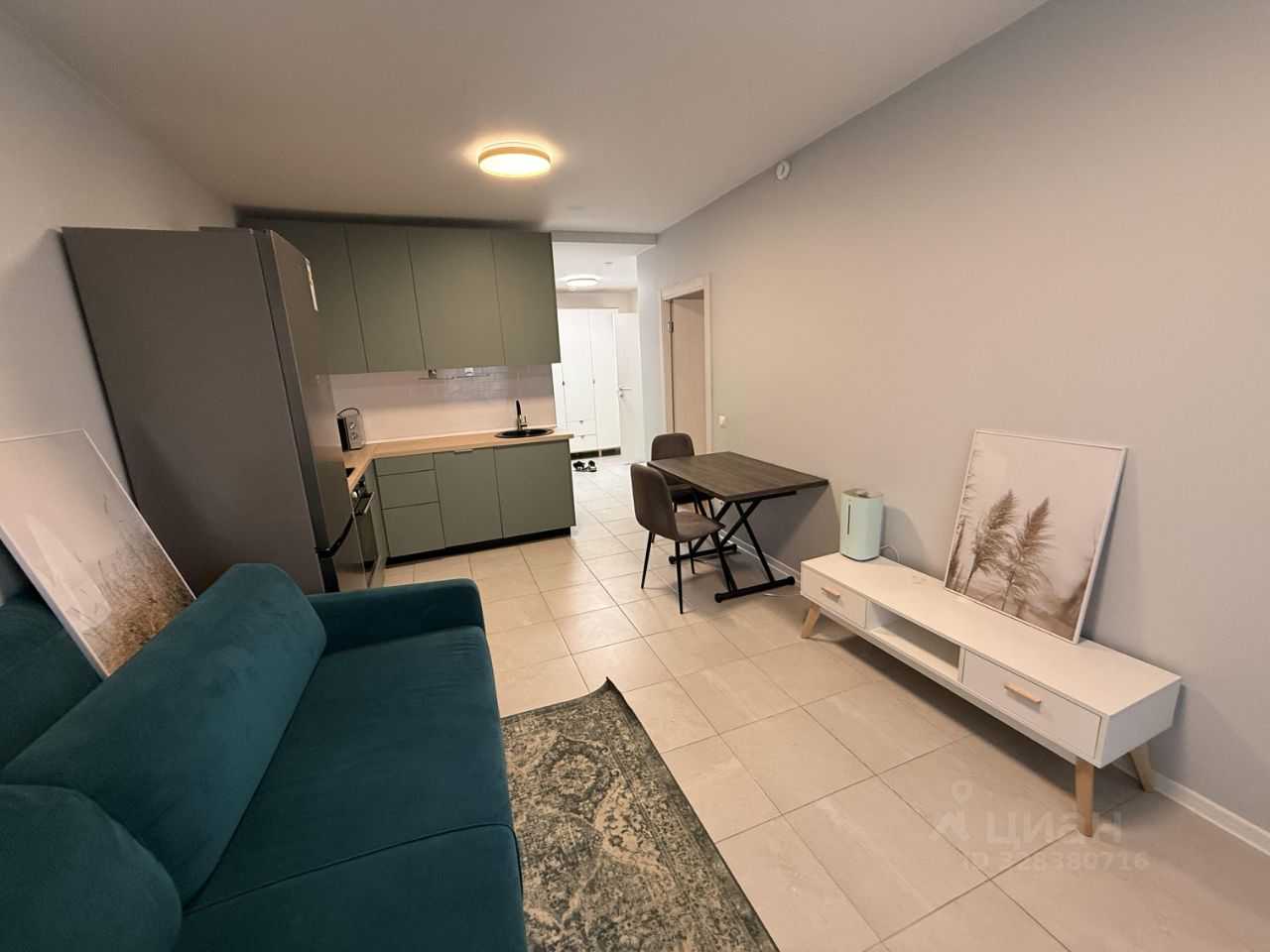 2-комнатная квартира, 56 м² — фотография 2