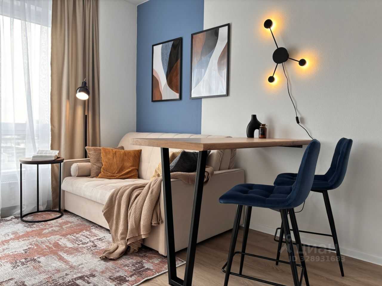 1-комнатная квартира, 20,1 м²