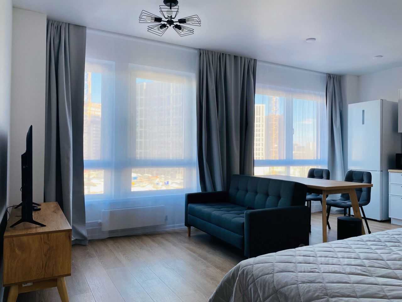 1-комнатная квартира, 34,5 м²