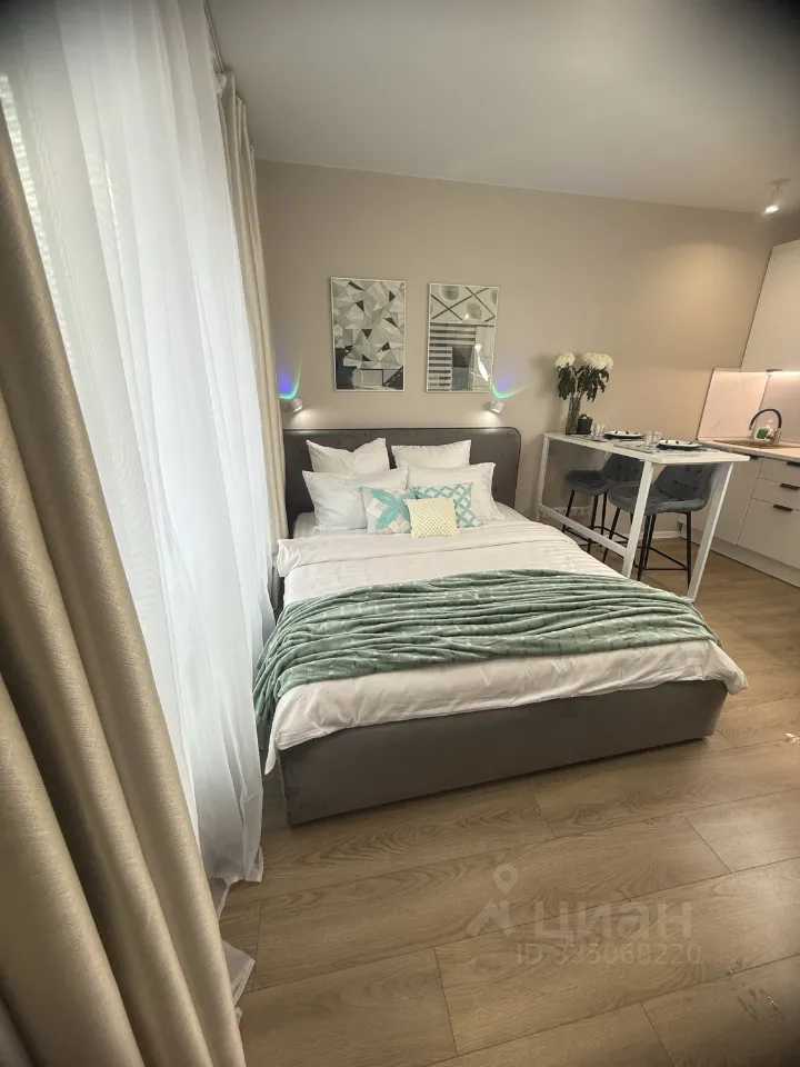 1-комнатная квартира, 23,8 м² — фотография 2