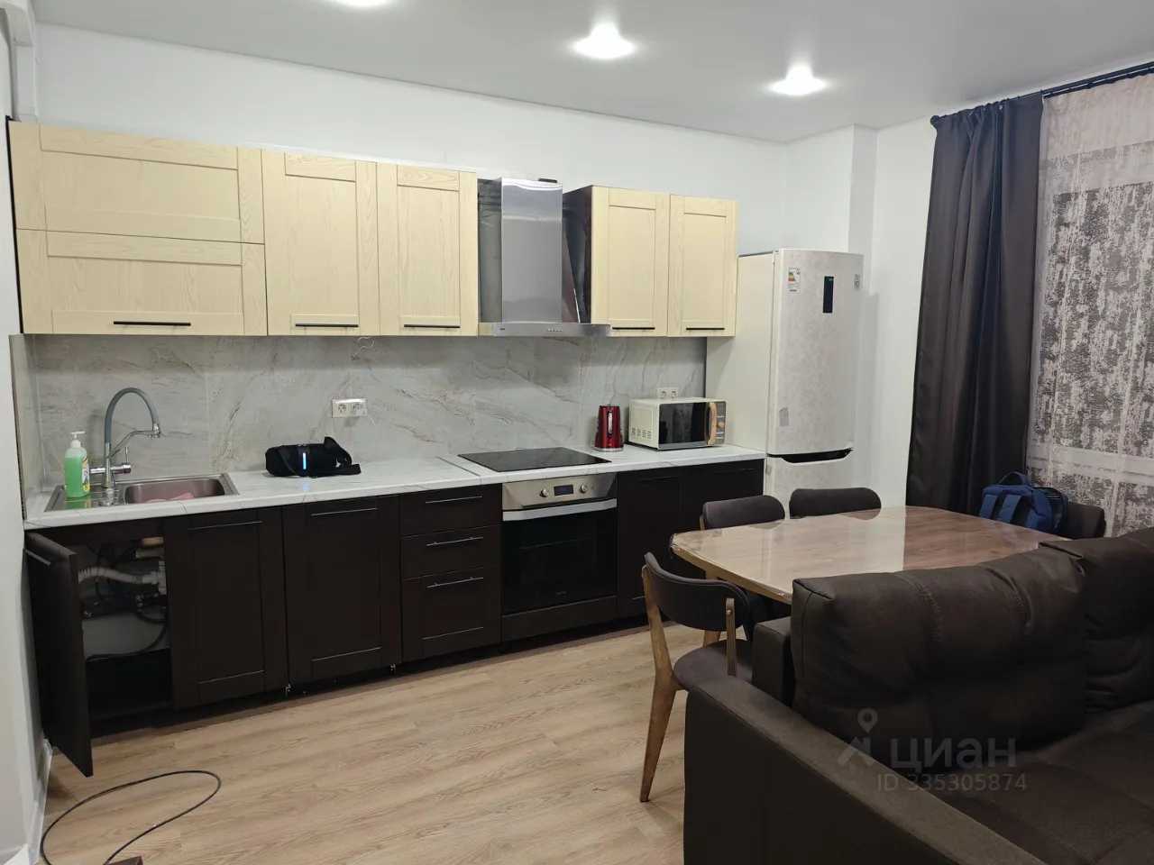 2-комнатная квартира, 52 м² — фотография 3