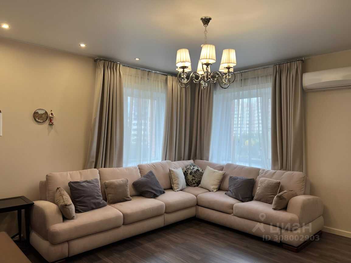 3-комнатная квартира, 96,9 м²