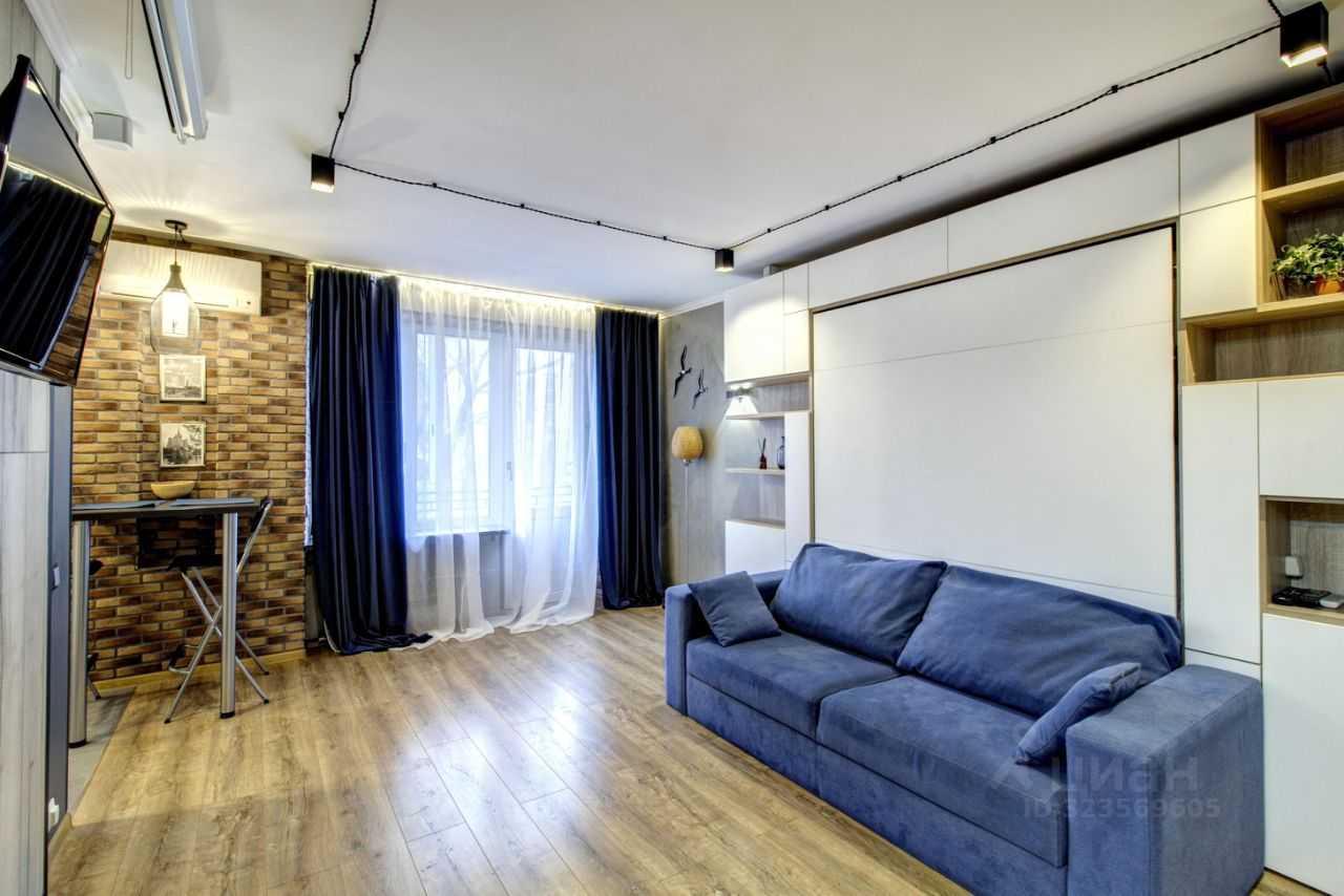 1-комнатная квартира, 35 м²