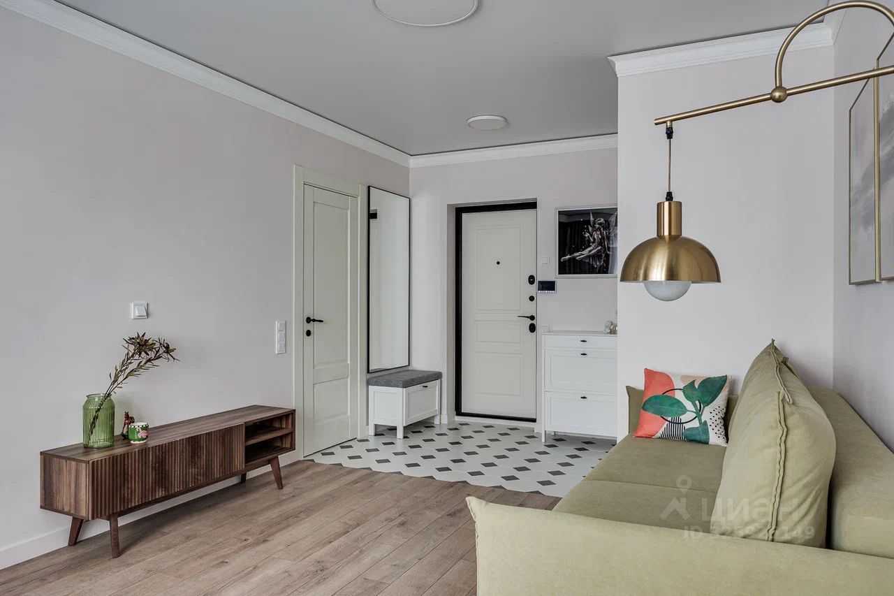 2-комнатная квартира, 58 м² — фотография 3