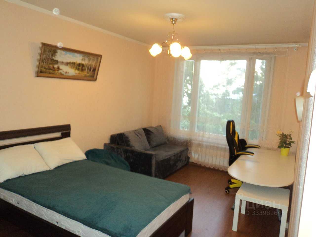 1-комнатная квартира, 39 м²