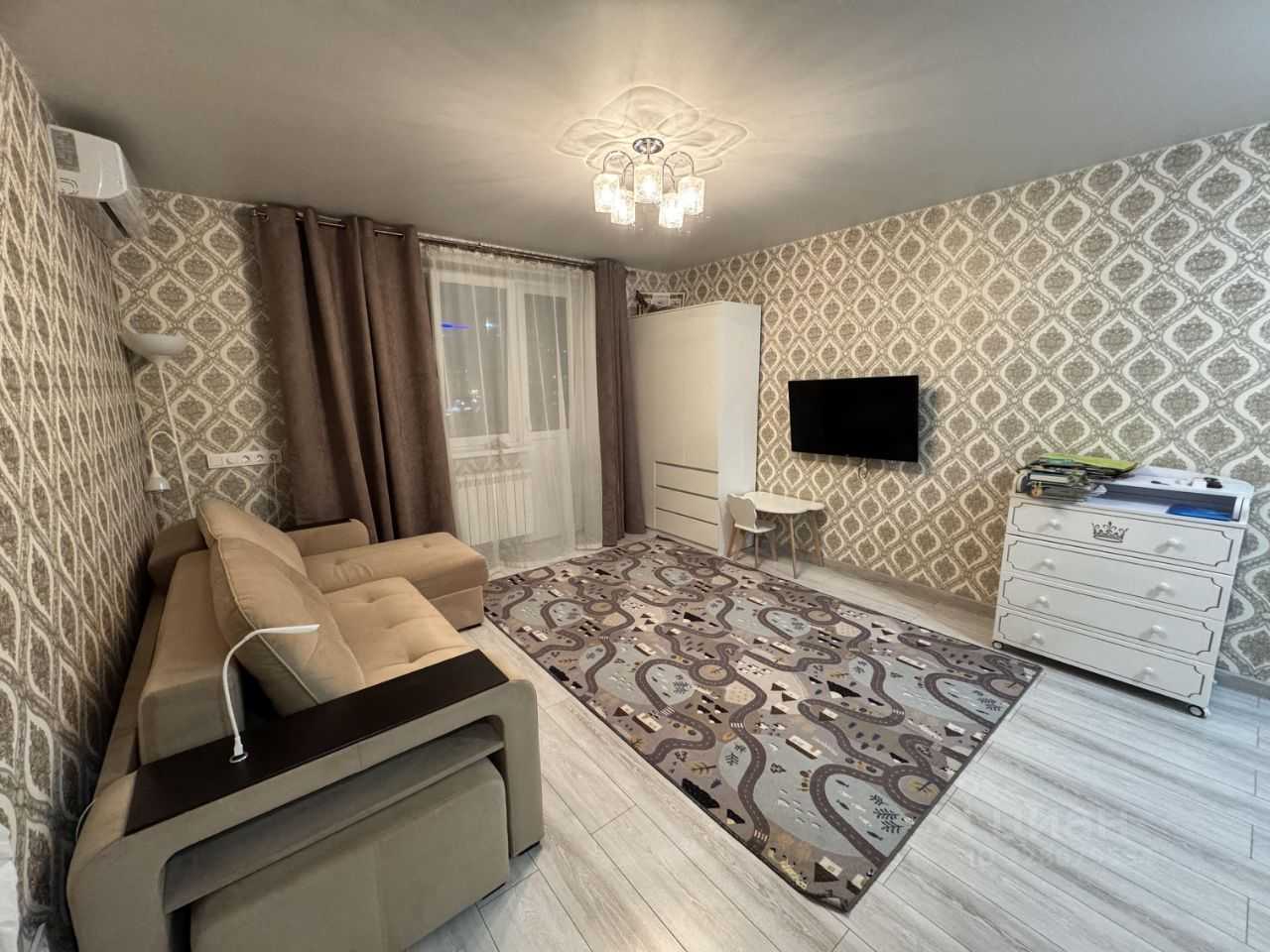 1-комнатная квартира, 38,8 м²