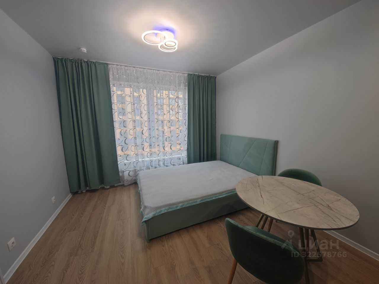 1-комнатная квартира, 19,7 м²
