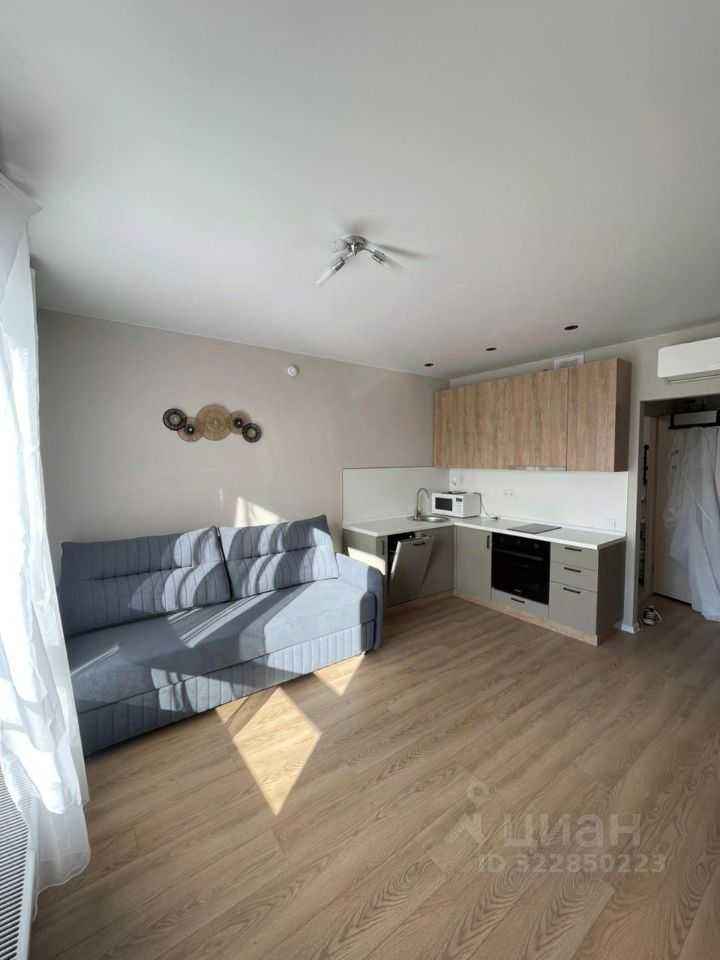 1-комнатная квартира, 23,4 м²