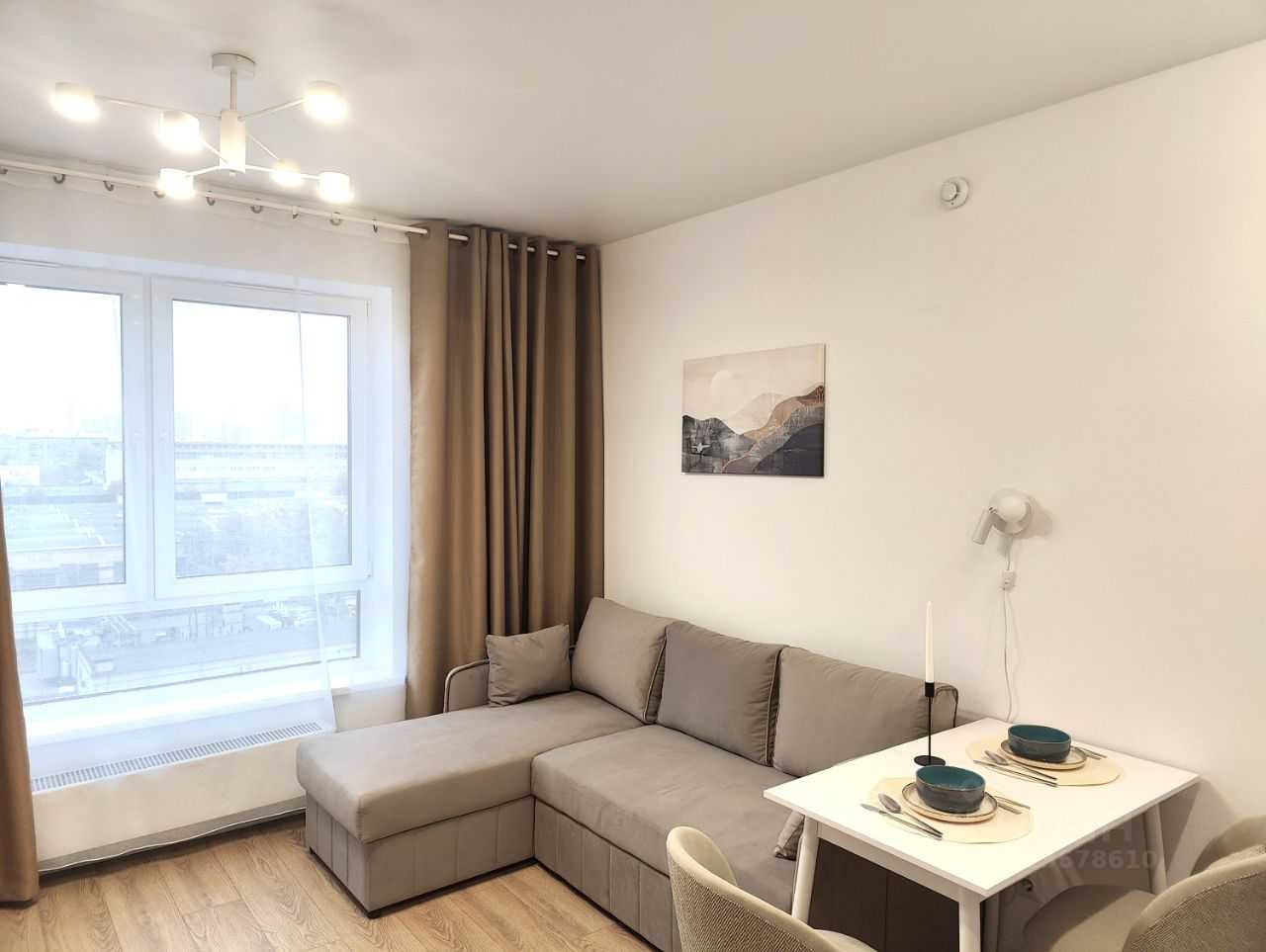 1-комнатная квартира, 24 м²