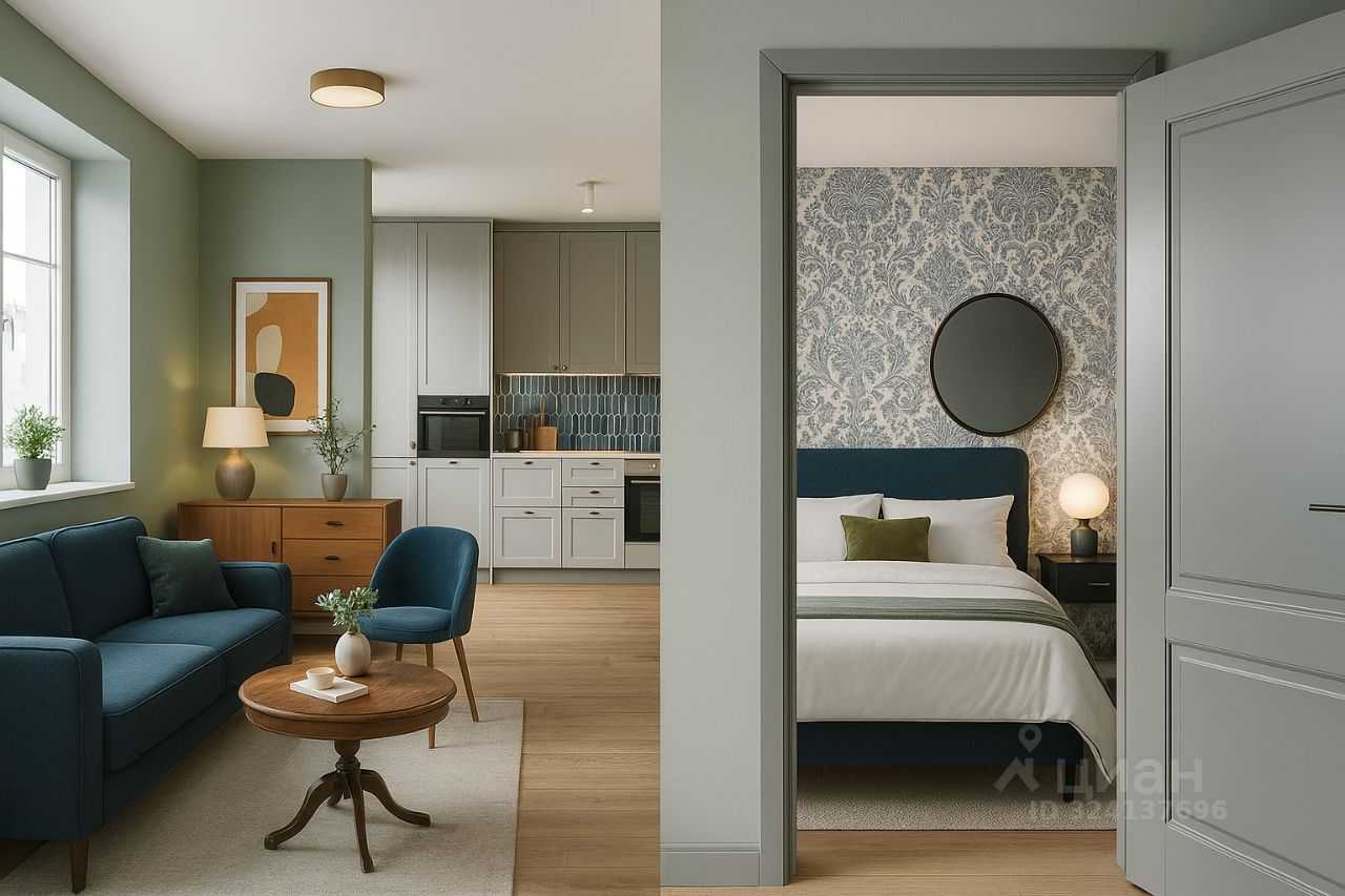 1-комнатная квартира, 32 м²