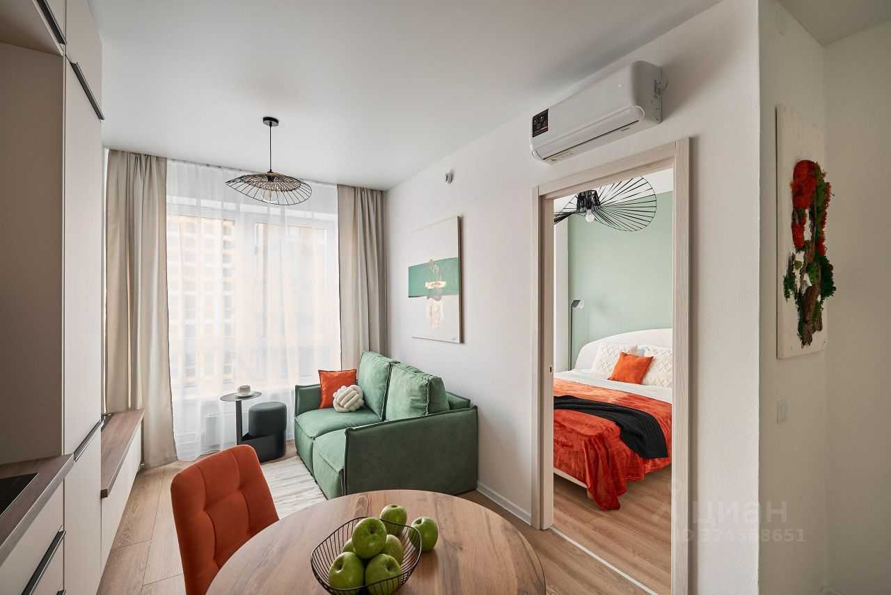 1-комнатная квартира, 31,1 м² — фотография 2