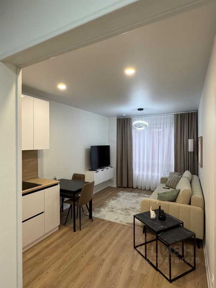 1-комнатная квартира, 40 м²