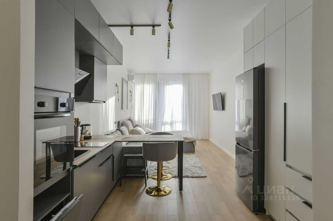 1-комнатная квартира, 27 м²