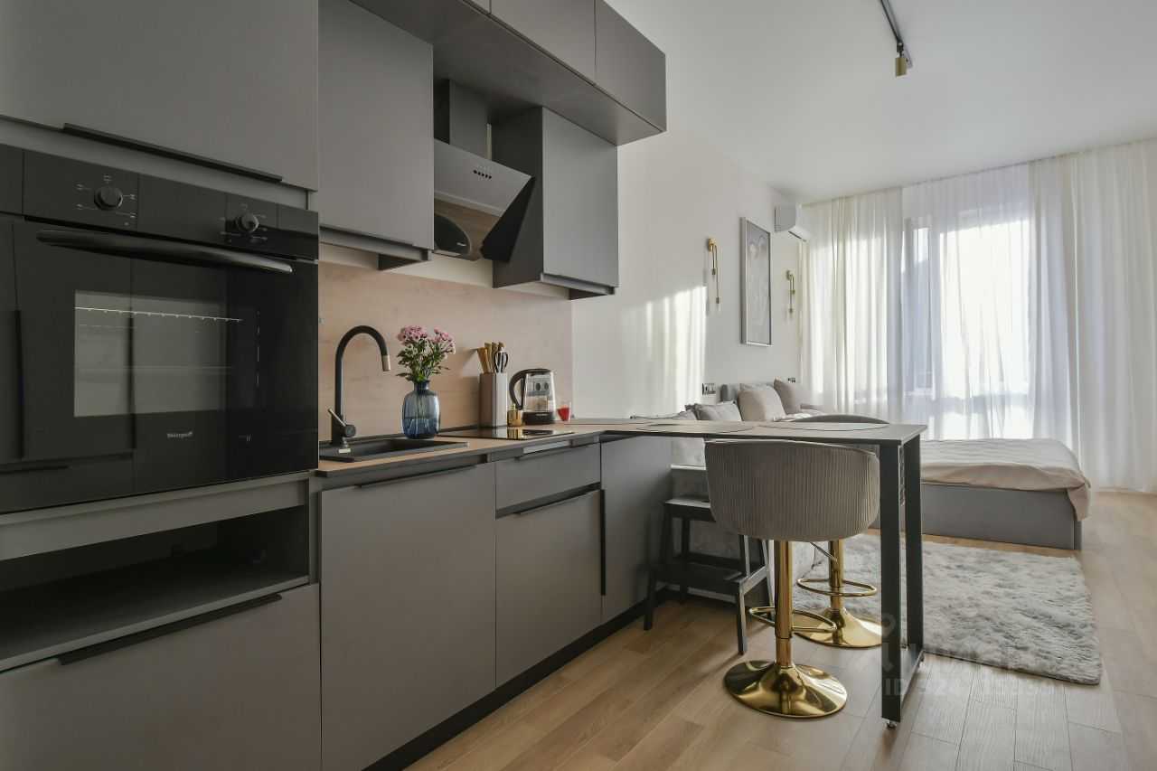 1-комнатная квартира, 27 м² — фотография 2