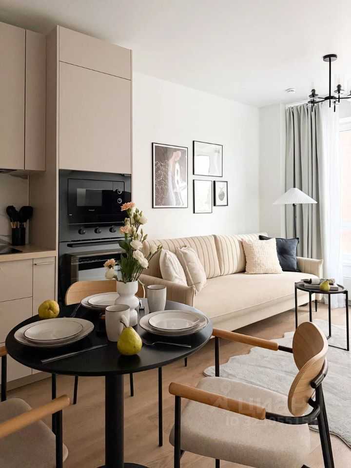 1-комнатная квартира, 39,4 м² — фотография 3
