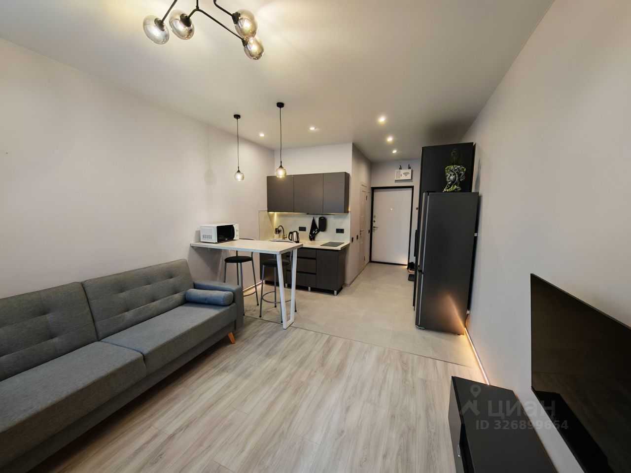 1-комнатная квартира, 24 м² — фотография 2