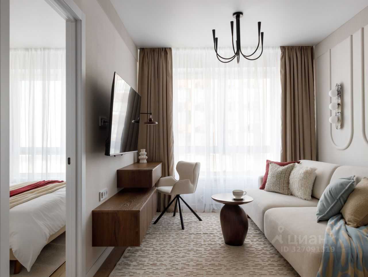 2-комнатная квартира, 32 м² — фотография 3