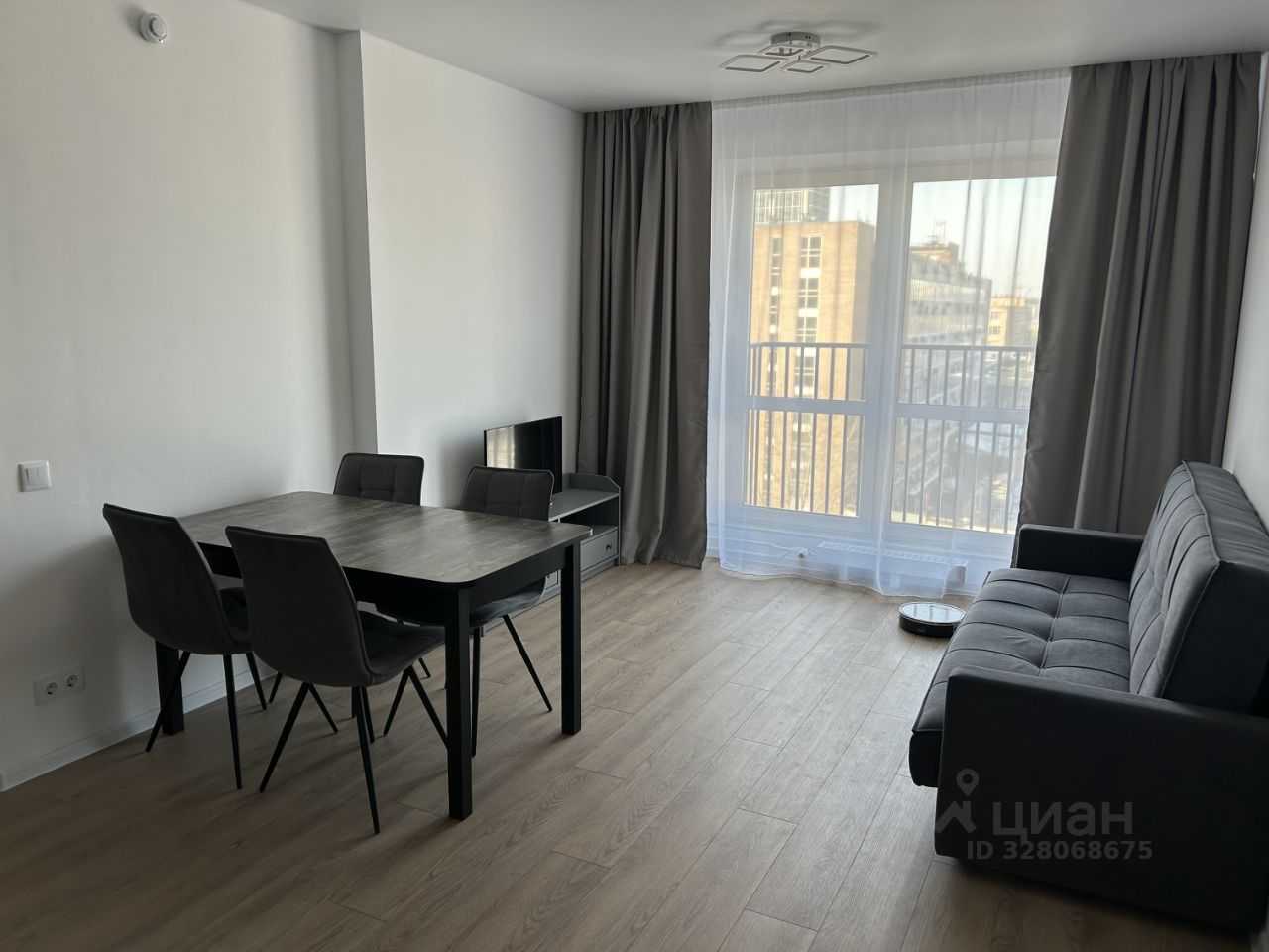 3-комнатная квартира, 56,7 м² — фотография 3
