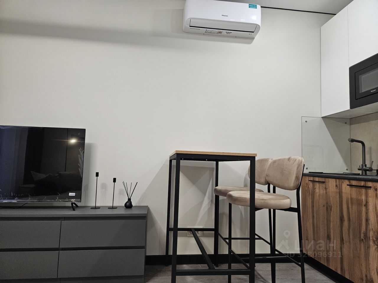 1-комнатная квартира, 24 м² — фотография 2