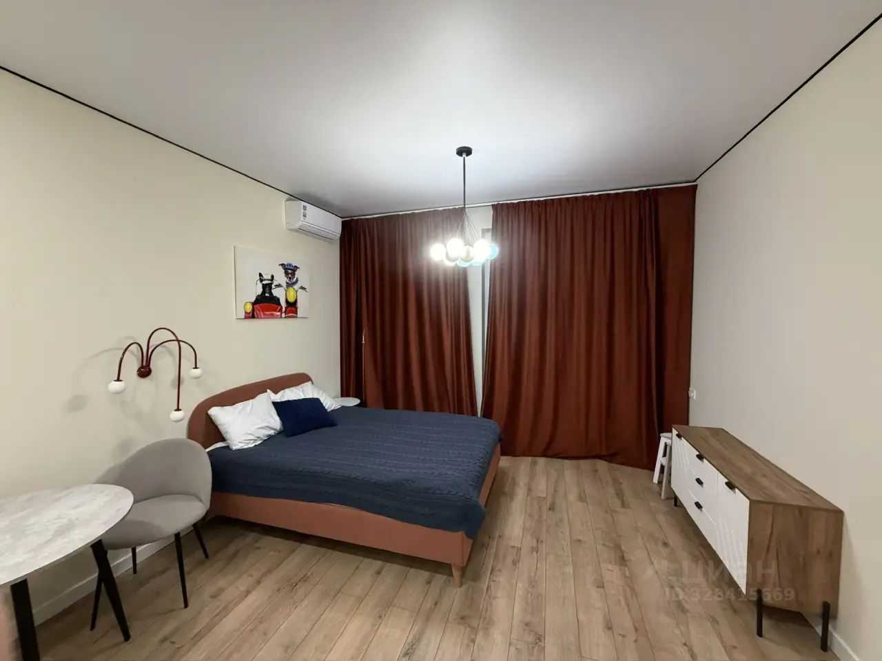 1-комнатная квартира, 27,5 м²