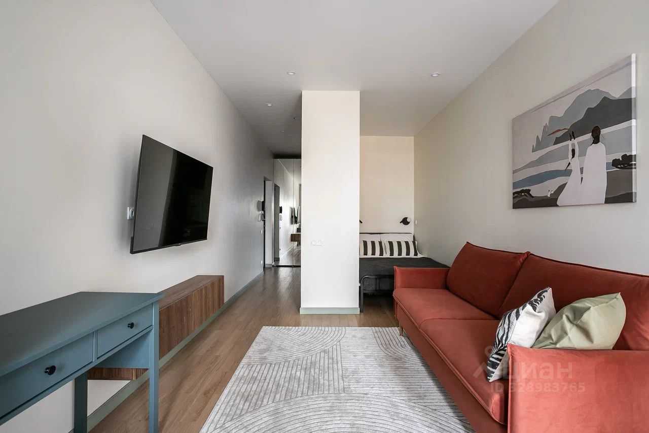 1-комнатная квартира, 27 м² — фотография 3
