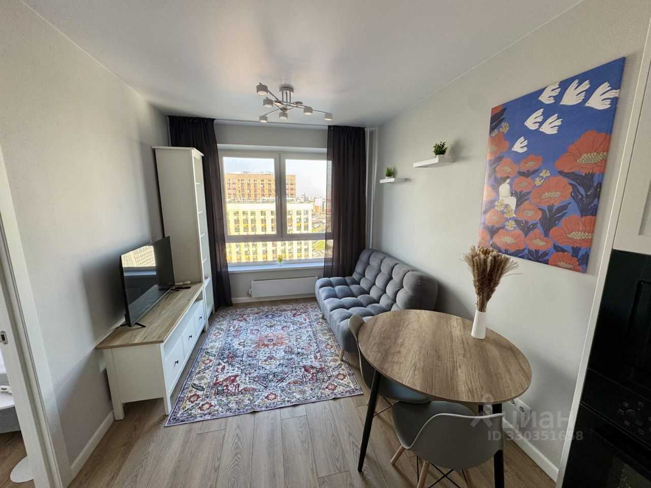 1-комнатная квартира, 32 м² — фотография 3