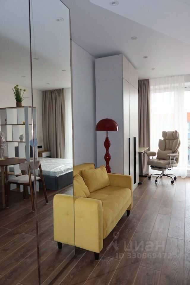 1-комнатная квартира, 29,4 м²