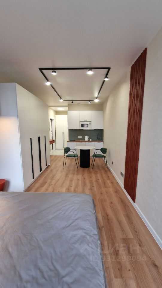 1-комнатная квартира, 27,4 м²